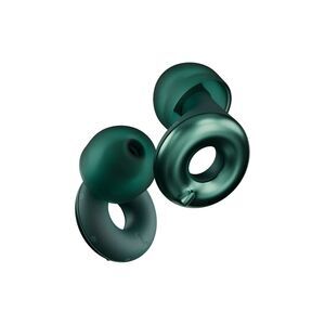 Loop Switch 2 Emerald Green Adjustable Ear Plugs 3 Relief Modes 20-26 dB SNR